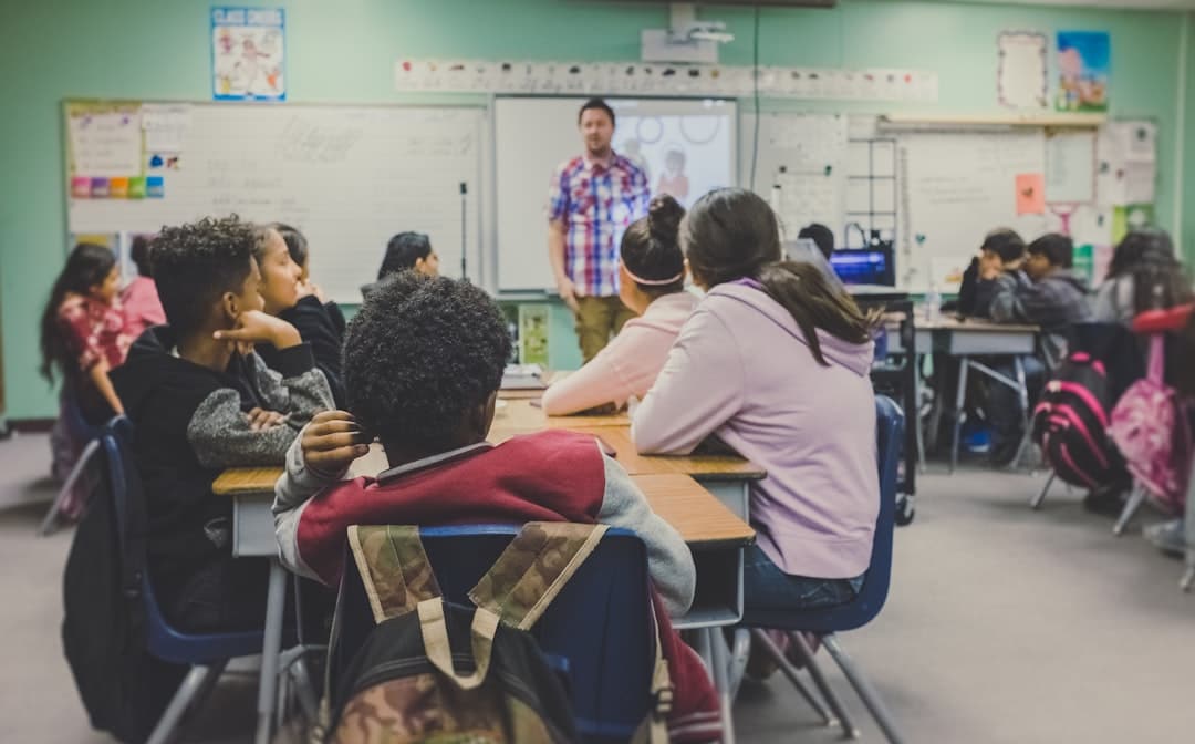 Photo Modern classroom